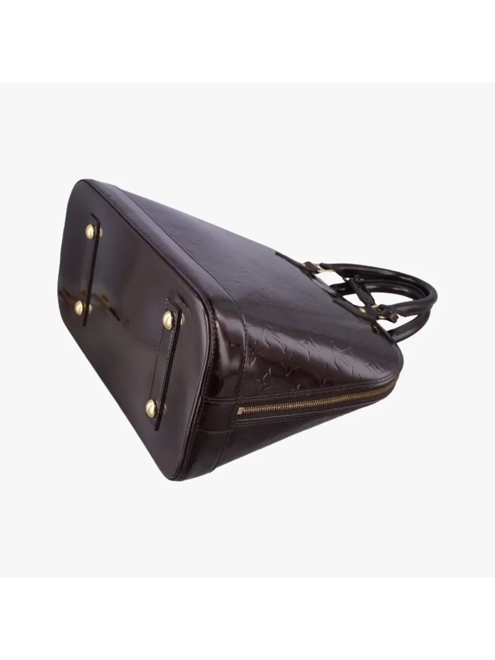 Louis Vuitton Alma PM Rouge Fauvist Vernis Handbag